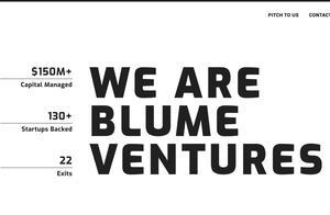 印度风投机构 Blume Ventures 完成旗下第三只 1.02 亿美元规模基金最终认购